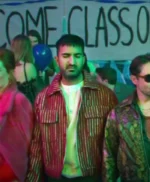Parth Thakerar Brassic S07 Red Striped Jacket