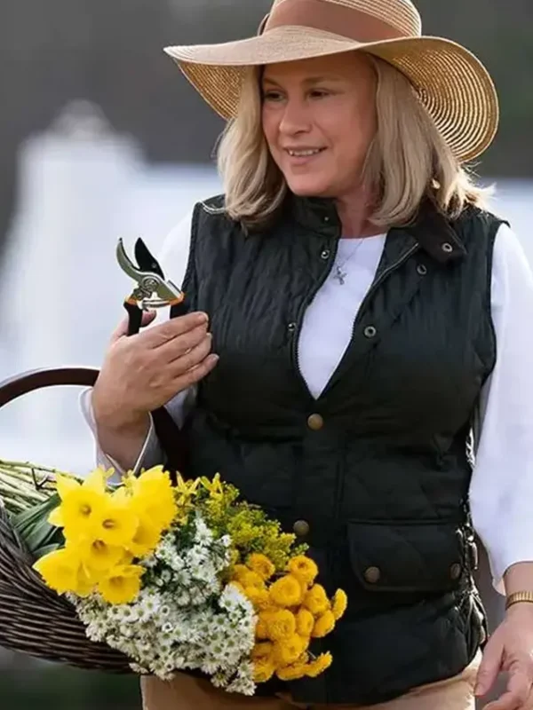 Patricia Arquette Murdaugh Death in the Family Black Vest