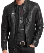 Patrick Quinn Going Dutch S01 Black Leather Jacket
