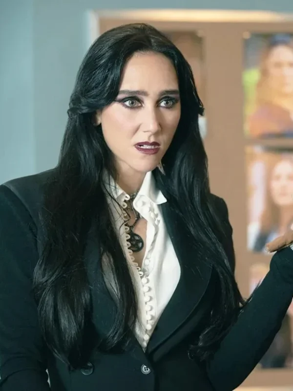 Patty Guggenheim Twisted Metal S02 Black Blazer