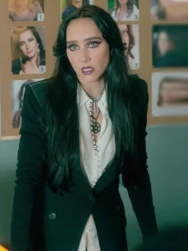Patty Guggenheim Twisted Metal S02 Black Blazer