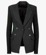 Patty Guggenheim Twisted Metal S02 Black Blazer