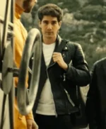 Pau Simon Billionaires’ Bunker S01 Black Leather Jacket