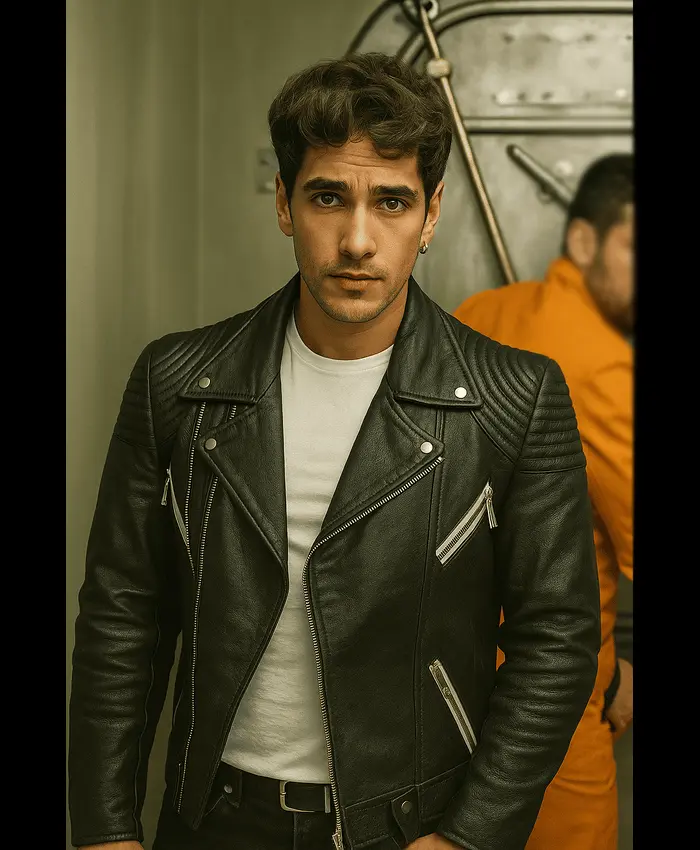 Pau Simon Billionaires’ Bunker S01 Black Leather Jacket Pau Simon Billionaires’ Bunker S01 Black Leather Jacket