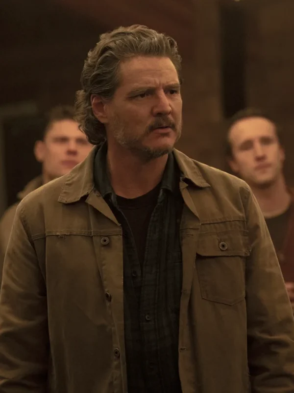 Pedro Pascal The Last of Us S02 Brown Jacket