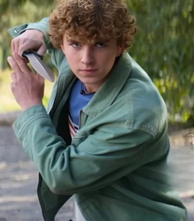 Percy Jackson and the Olympians S02 Green Jacket