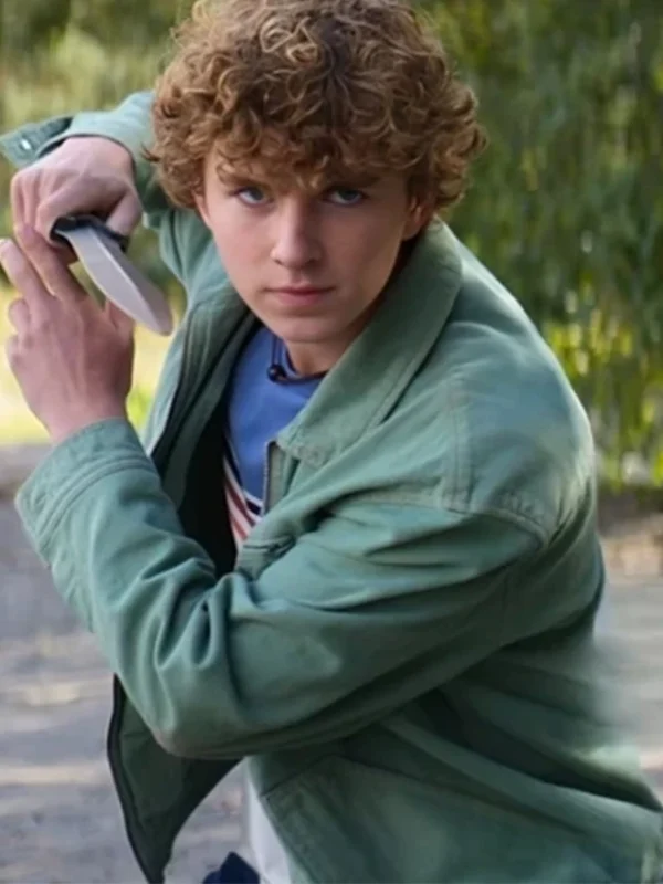 Percy Jackson and the Olympians S02 Green Jacket