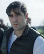 Phil Dunster Surface S02 Black Puffer Vest
