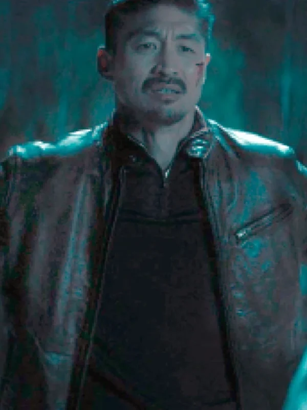 Quinn Reacher S03 Black Leather Jacket