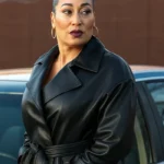Racquel Palmer All the Queen’s Men S04 Leather Coat