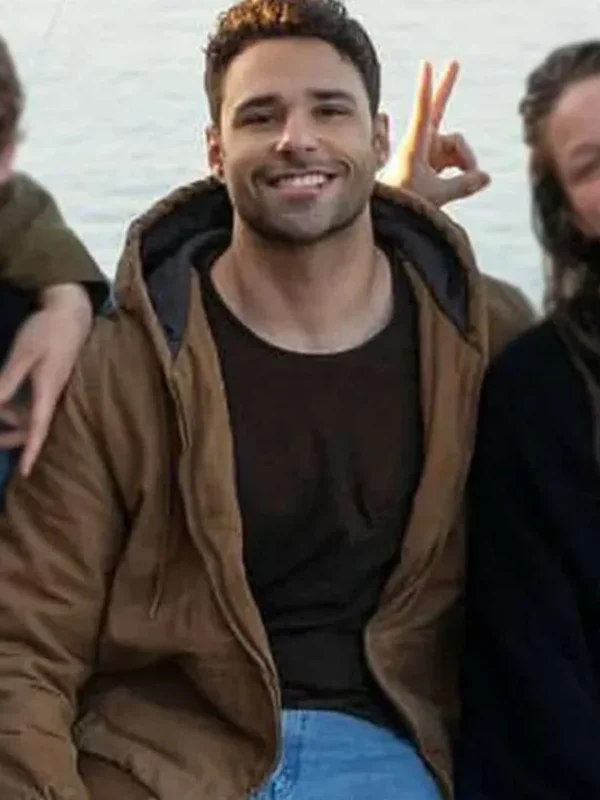 Rafael L. Silva The Waterfront S01 Brown Cotton Jacket