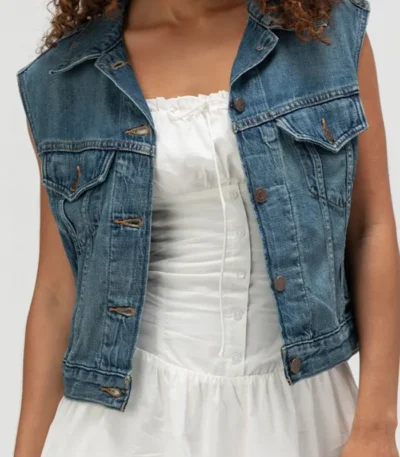 Regina Reynoso Acapulco S04 Denim Vest