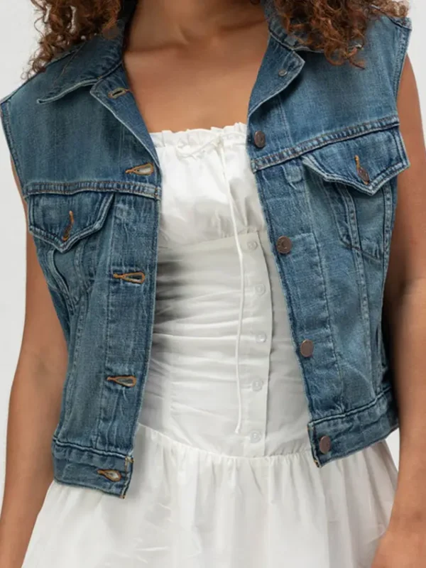 Regina Reynoso Acapulco S04 Denim Vest
