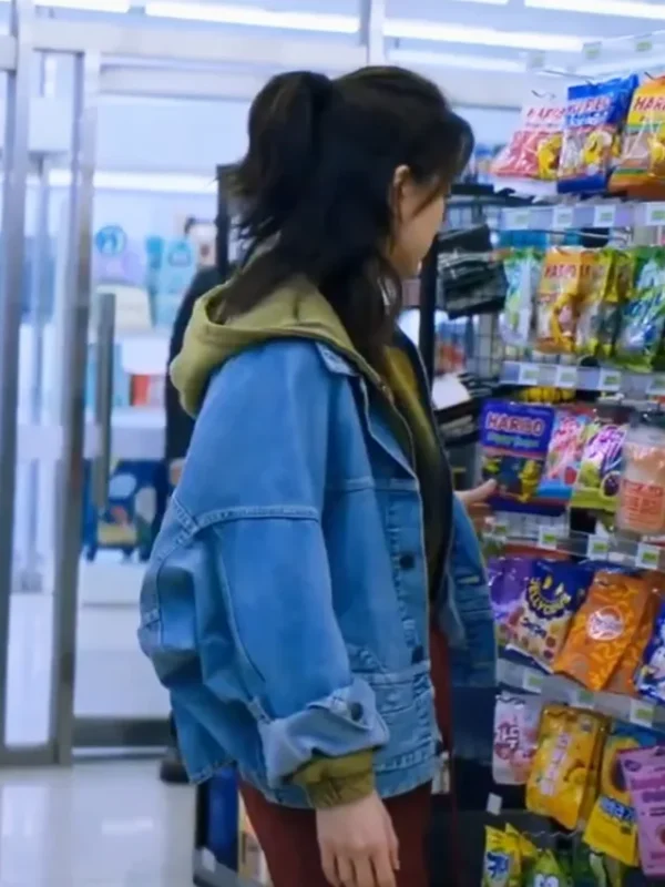 Reina Hardesty Butterfly S01 Blue Denim Jacket