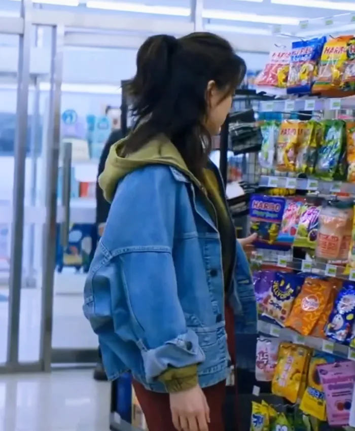 Reina Hardesty Butterfly S01 Blue Denim Jacket Reina Hardesty Butterfly S01 Blue Denim Jacket