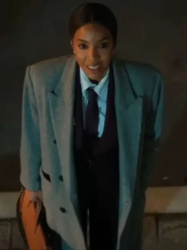 Relationship Goals Kelly Rowland Grey Coat