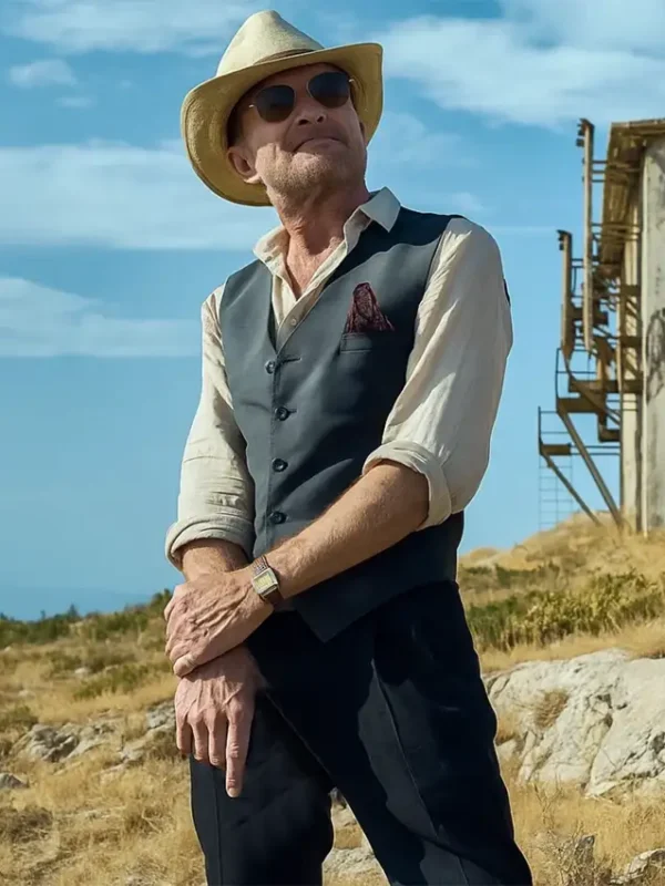 Richard Dormer The Assassin Blue Vest