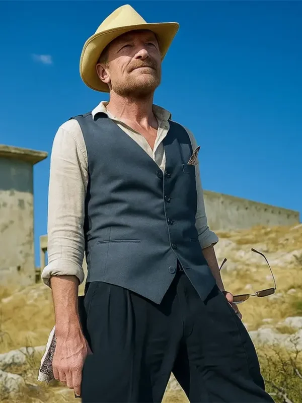 Richard Dormer The Assassin Blue Vest
