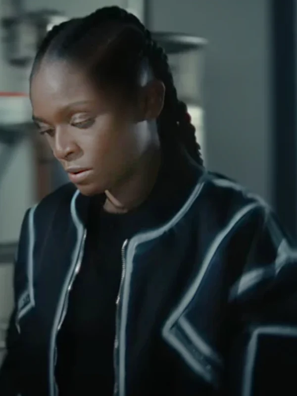 Riri Williams Ironheart Black Bomber Jacket