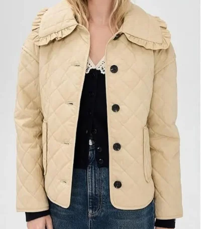 Roast My Rental Jasmine Roth Ruffled Collar Jacket