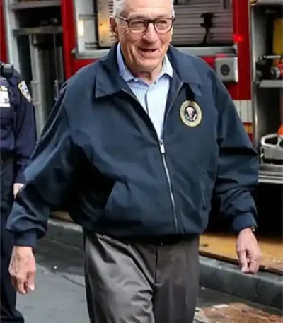 Robert De Niro Zero Day Black Jacket