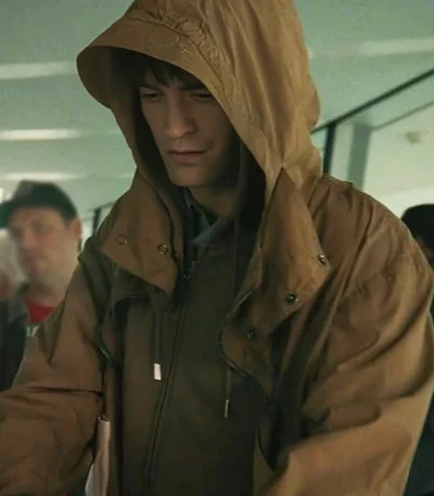 Robert Pattinson Mickey 17 Brown Hooded Jacket