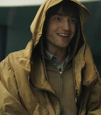 Robert Pattinson Mickey 17 Brown Hooded Jacket