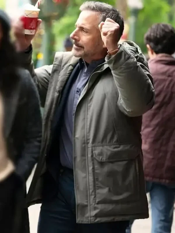 Rooster Steve Carell Hooded Jacket