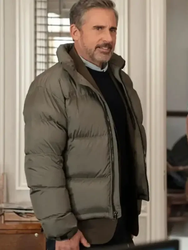 Rooster Steve Carell Puffer Jacket