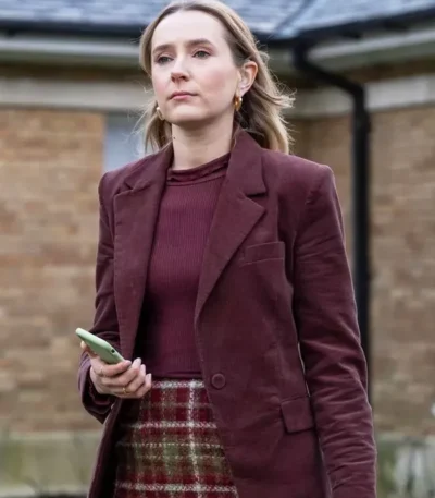Rose Ayling-Ellis Code Of Silence S01 Maroon Blazer