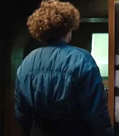Rose Dept Q S01 Blue Bomber Jacket