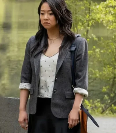 Ruby Laid S01 Grey Blazer