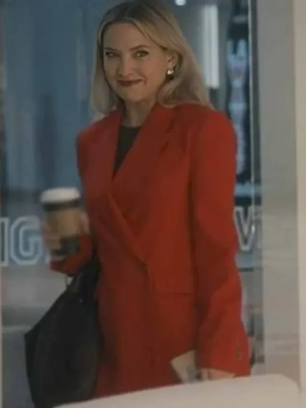 Running Point S02 Kate Hudson Red Blazer