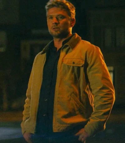 Ryan Phillippe Motorheads S01 Brown Jacket