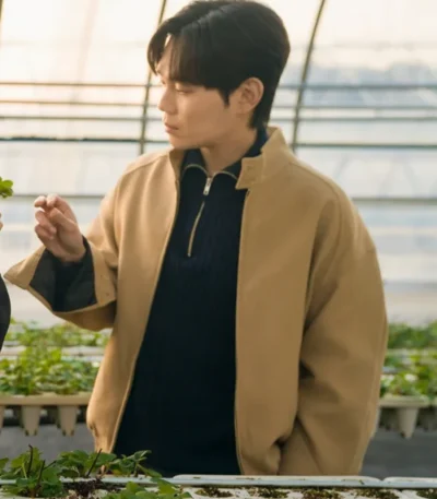 Ryu Kyung-soo Our Unwritten Seoul S01 Brown Jacket