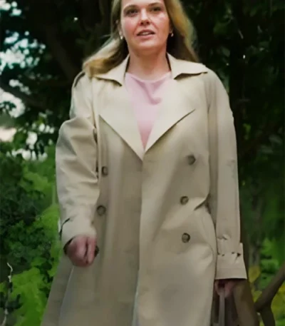 Sally Bretton The Au Pair Beige Trench Coat