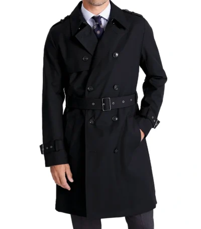 Sam Claflin Lazarus S01 Black Coat