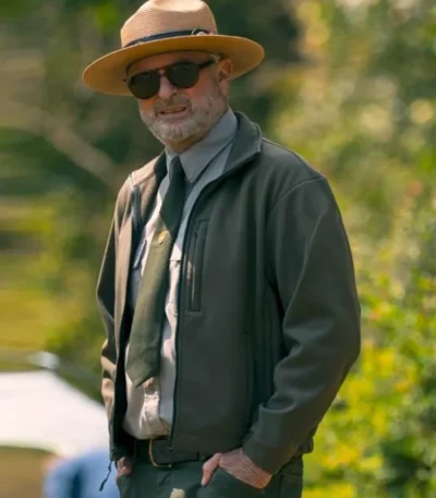 Sam Neill Untamed S01 Green Jacket