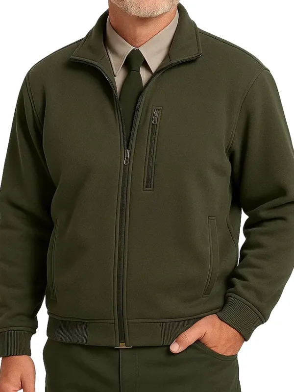 Sam Neill Untamed S01 Green Jacket