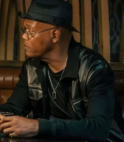 Samuel L. Jackson Tulsa King S03 Black Jacket