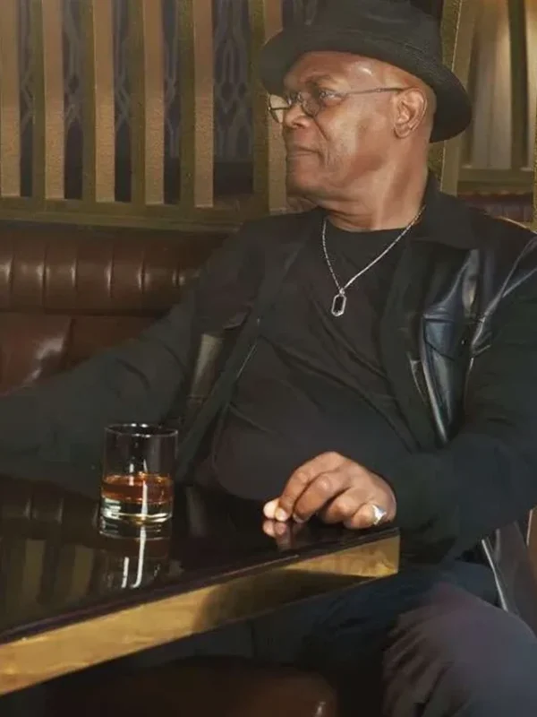 Samuel L. Jackson Tulsa King S03 Black Jacket