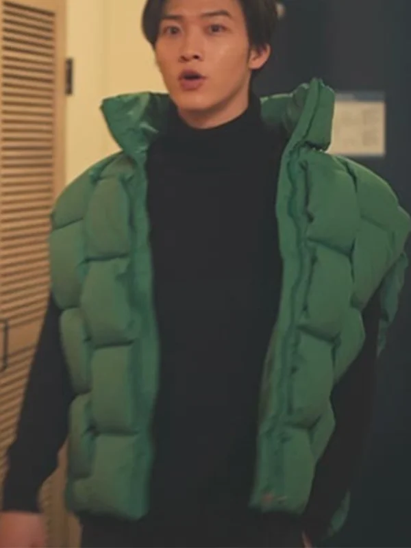 Sang Heon Lee Xo Kitty Green Puffer Vest
