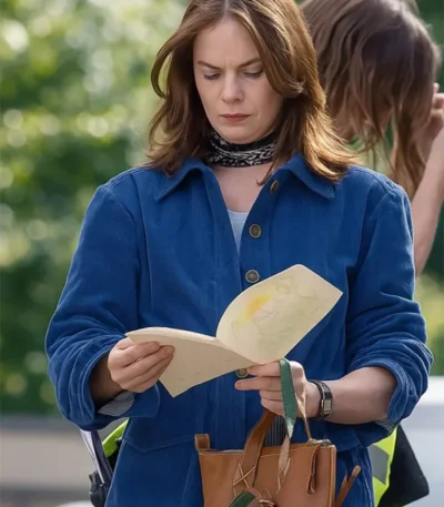 Sarah Tucker Down Cemetery Road S01 Blue Jacket