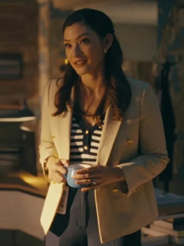 Sasha Lubbock Watson S01 Tan Brown Blazer