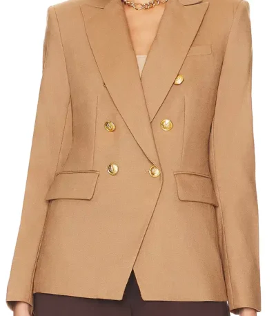 Sasha Lubbock Watson S01 Tan Brown Blazer