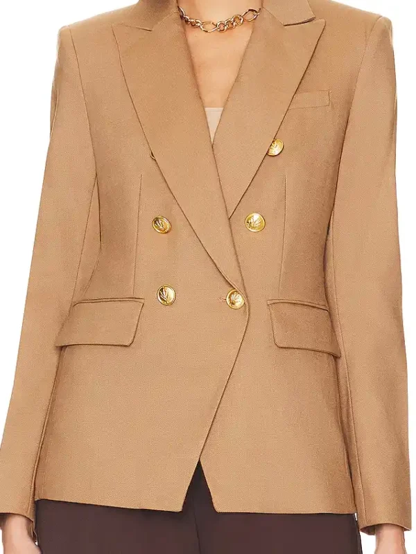 Sasha Lubbock Watson S01 Tan Brown Blazer