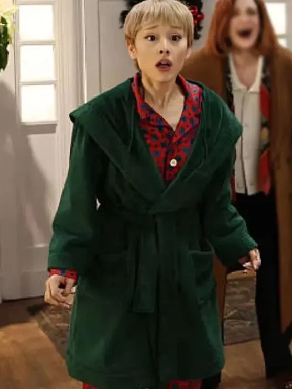Saturday Night Live Ariana Grande Green Coat