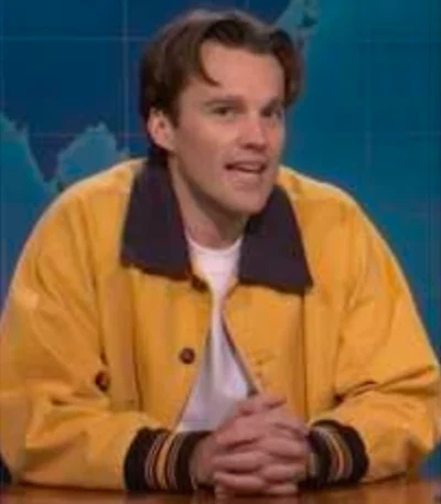 Saturday Night Live S51 Tommy Brennan Yellow Jacket