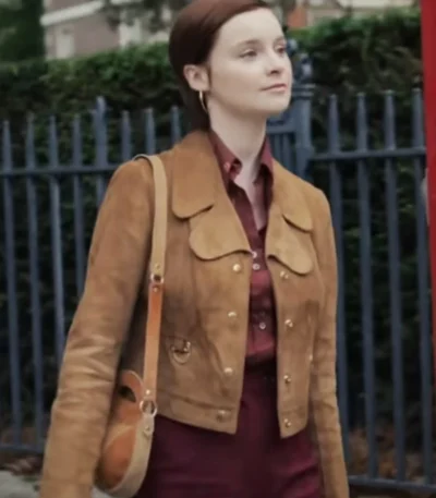 Say Nothing Lola Petticrew Suede Leather Jacket