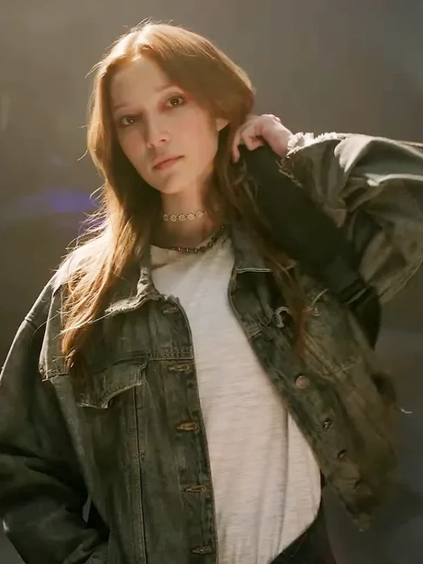 Saylor Bell Curda Twisted Metal S02 Blue Denim Jacket
